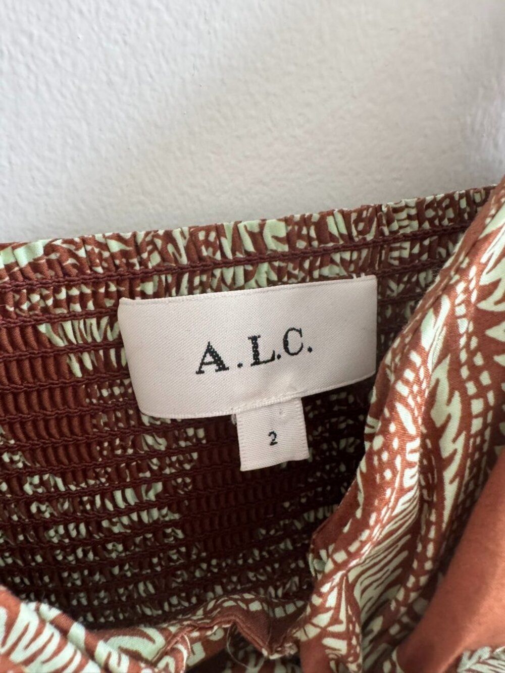 ALC Laura Cotton Poplin Maxi Dress - Picture 5 of 8